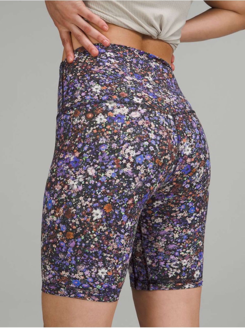 Lululemon Align High-Rise Short 8" Flower Burst Multi Size 6